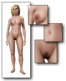 The Sims 3 Natural Nude Skin ND Hairy 1 Downlad 2 Download