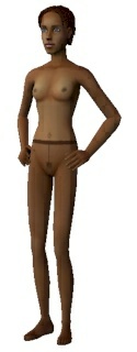 The Sims female teen pantyhose darkbrown 1 1 Download